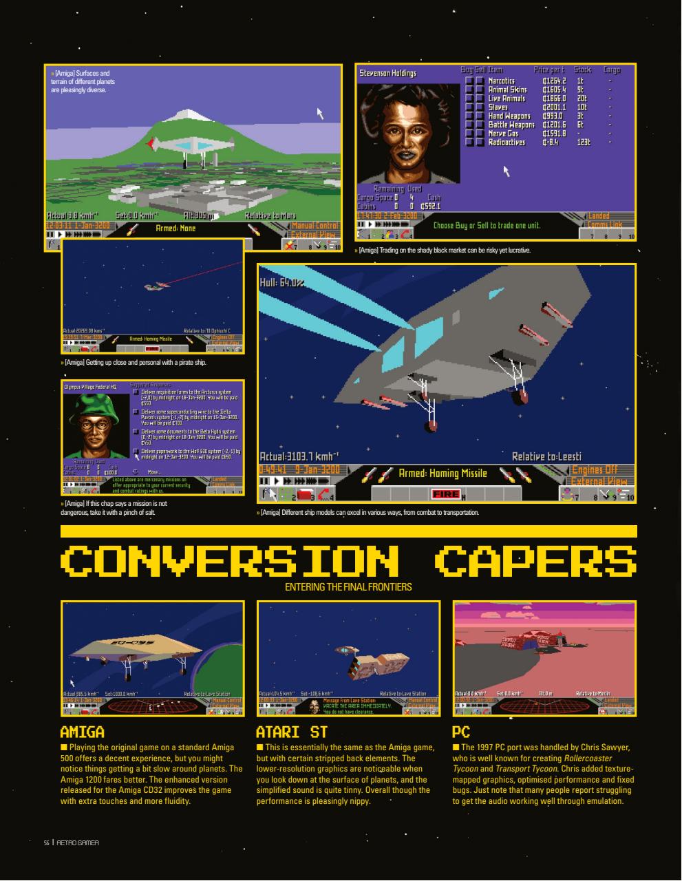 Retro Gamer Preview Pages