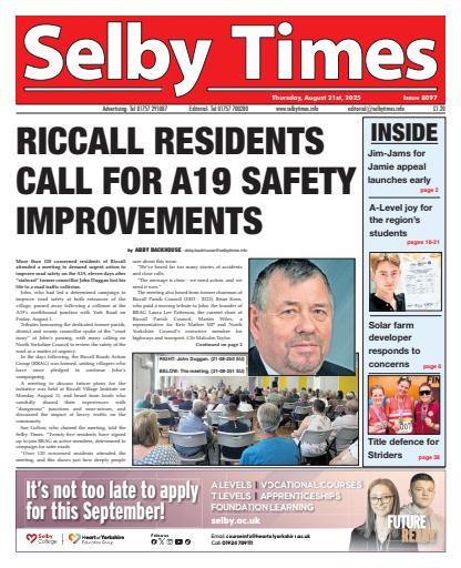 Selby Times issue 