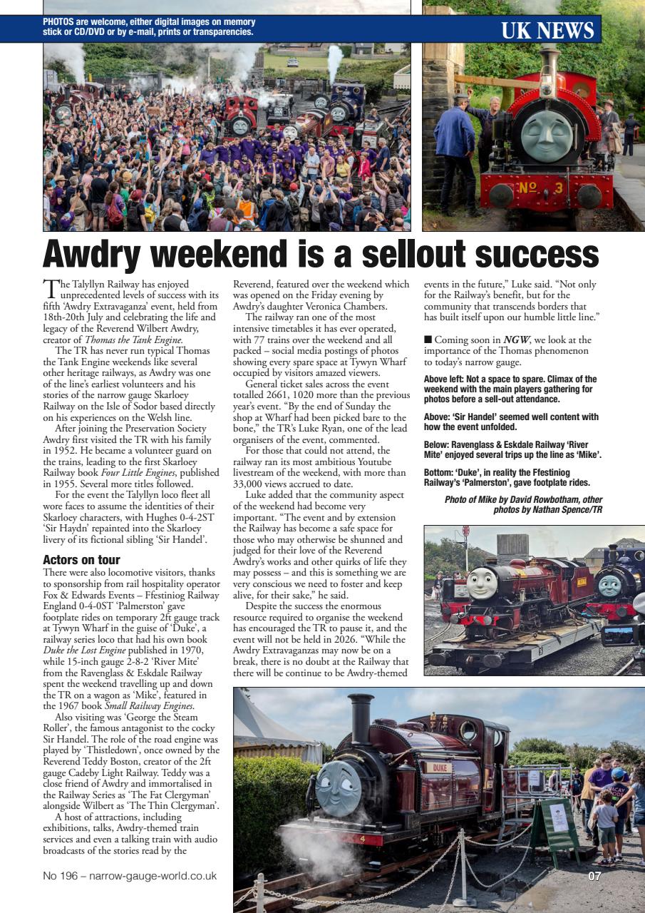 Narrow Gauge World Preview Pages