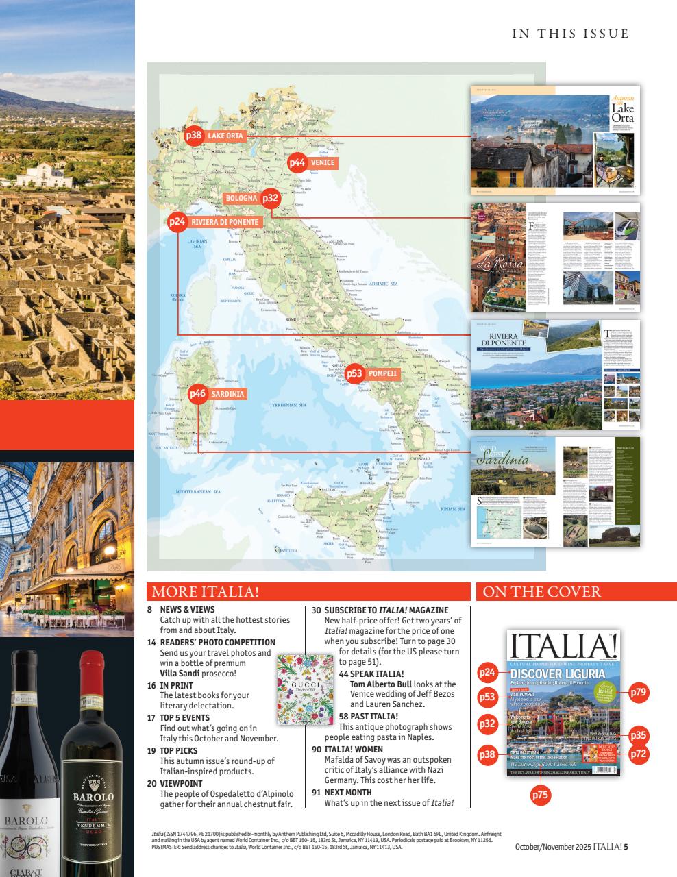 Italia! Preview Pages