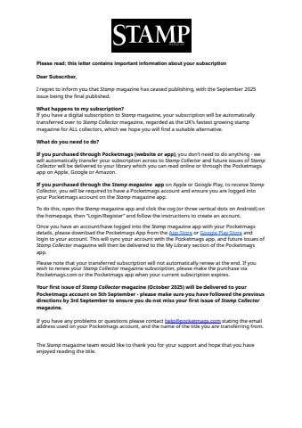 Important Notice issue Important Notice