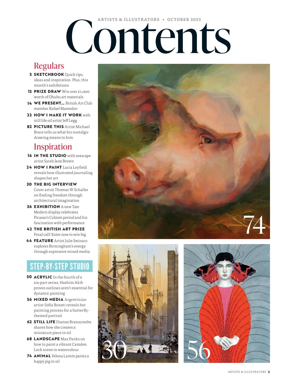 Artists & Illustrators Preview Pages