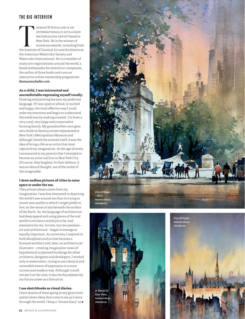 Artists & Illustrators Preview Pages