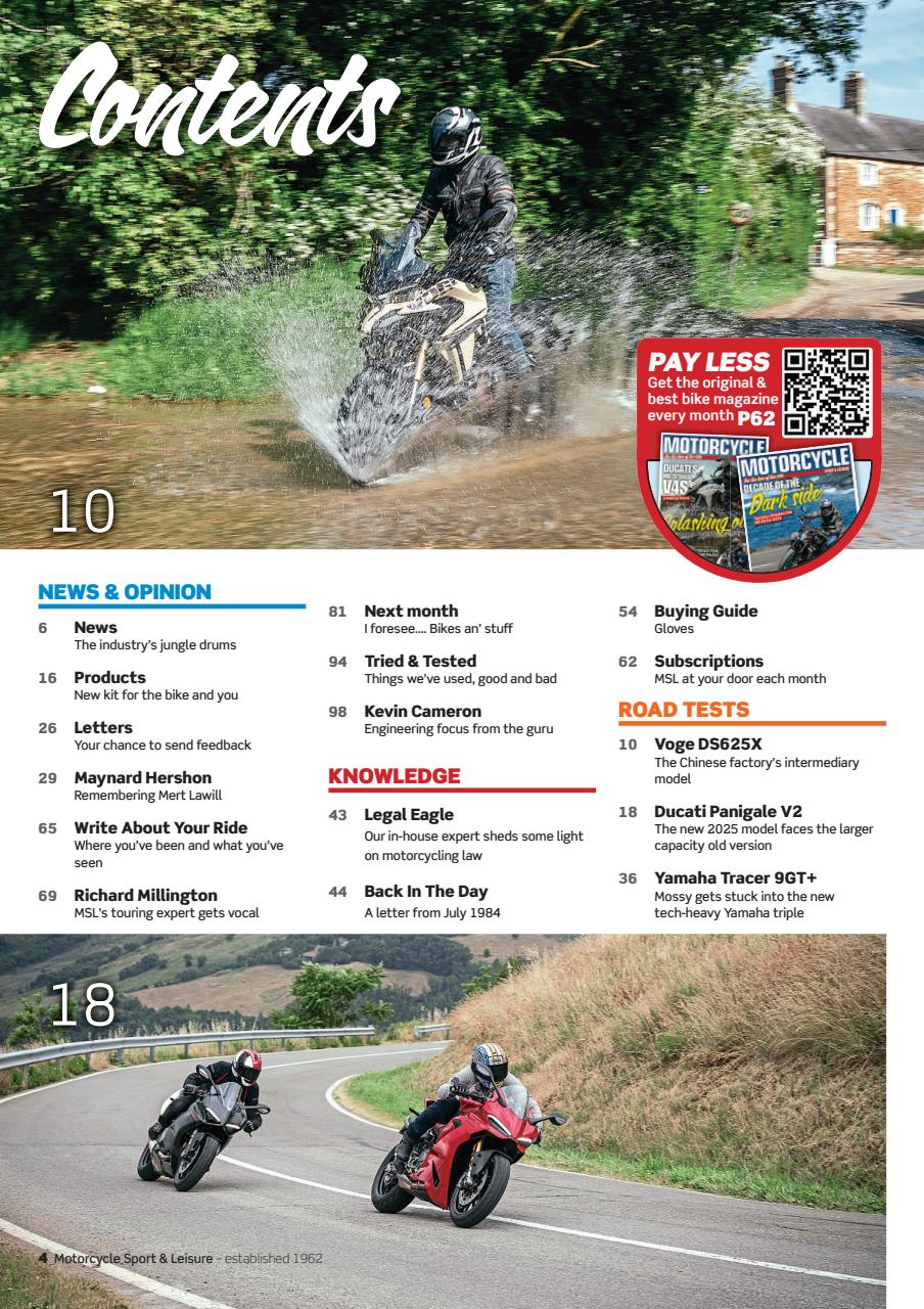 Motorcycle Sport & Leisure Preview Pages
