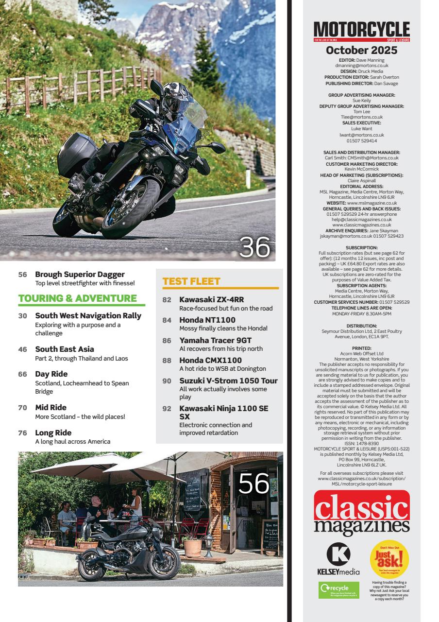 Motorcycle Sport & Leisure Preview Pages