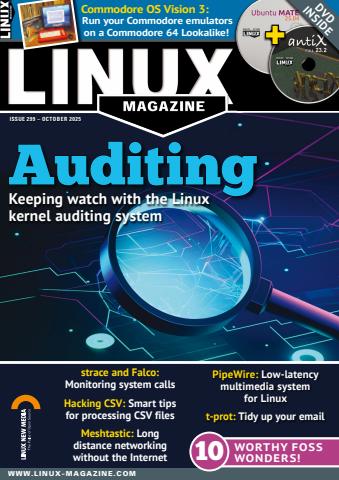 Linux Magazine issue October 2025