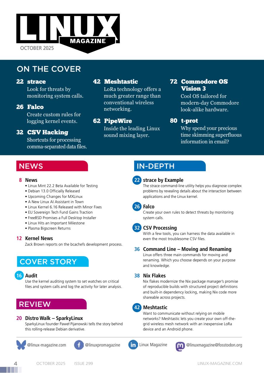 Linux Magazine Preview Pages