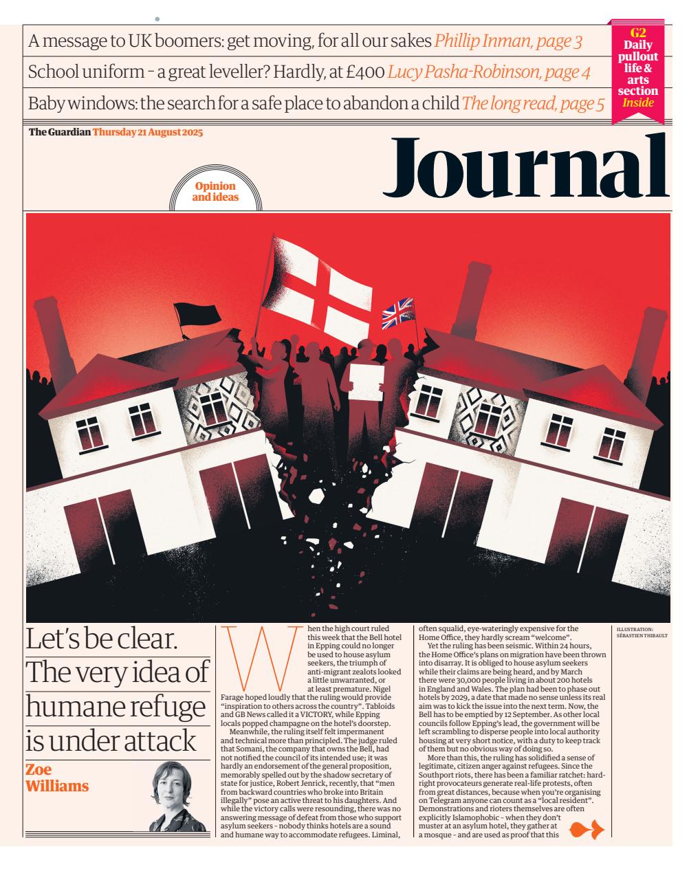 The Guardian Newspaper Preview Pages