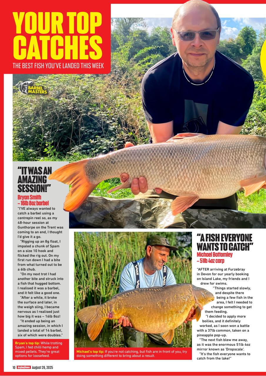 Angling Times Preview Pages