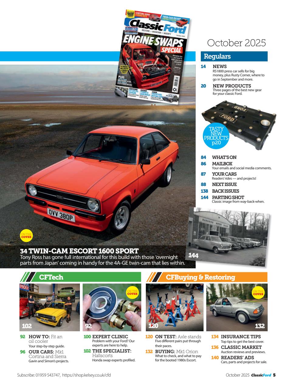Classic Ford Preview Pages