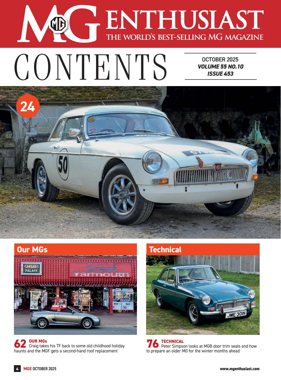 MG Enthusiast Preview Pages