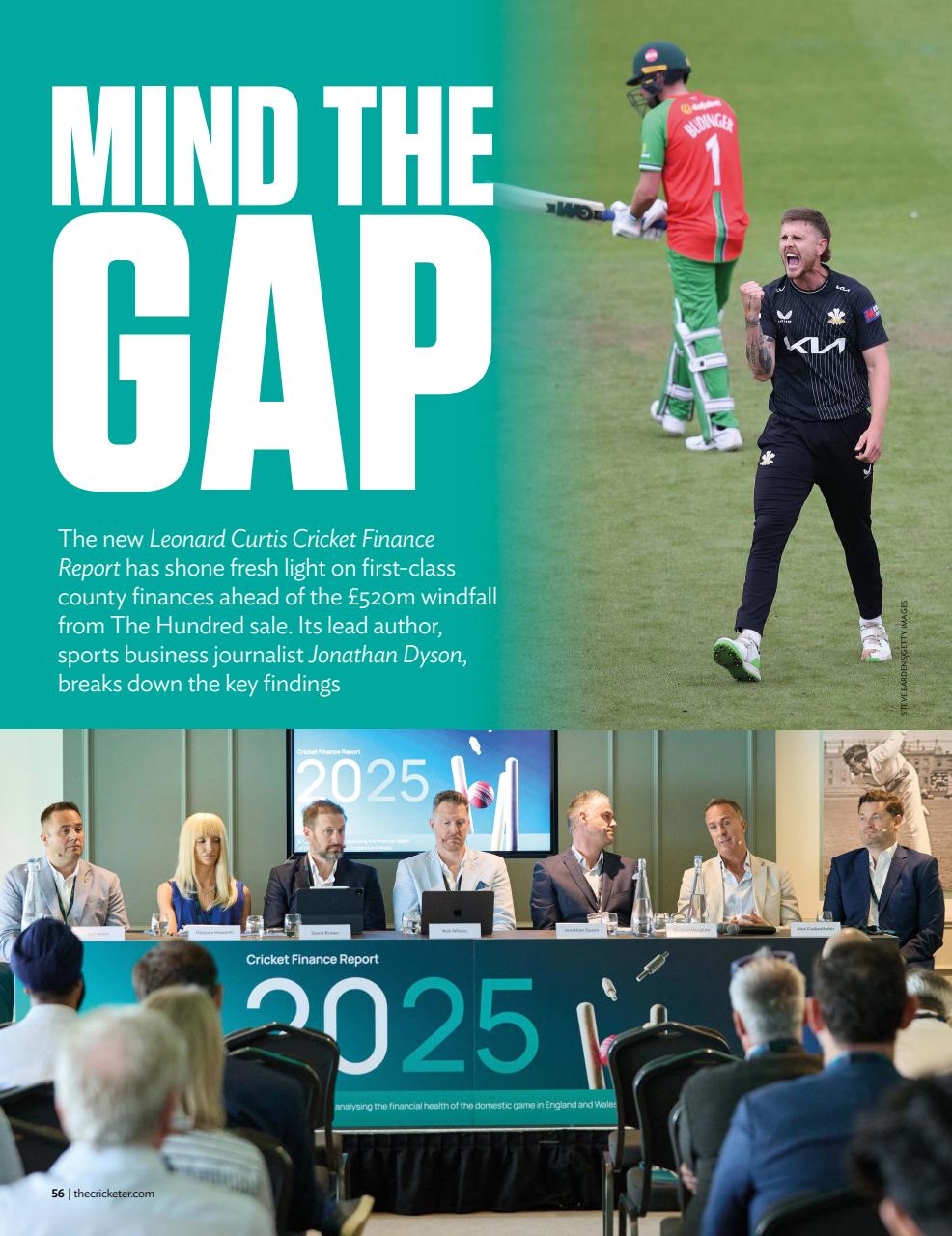 The Cricketer Magazine Preview Pages