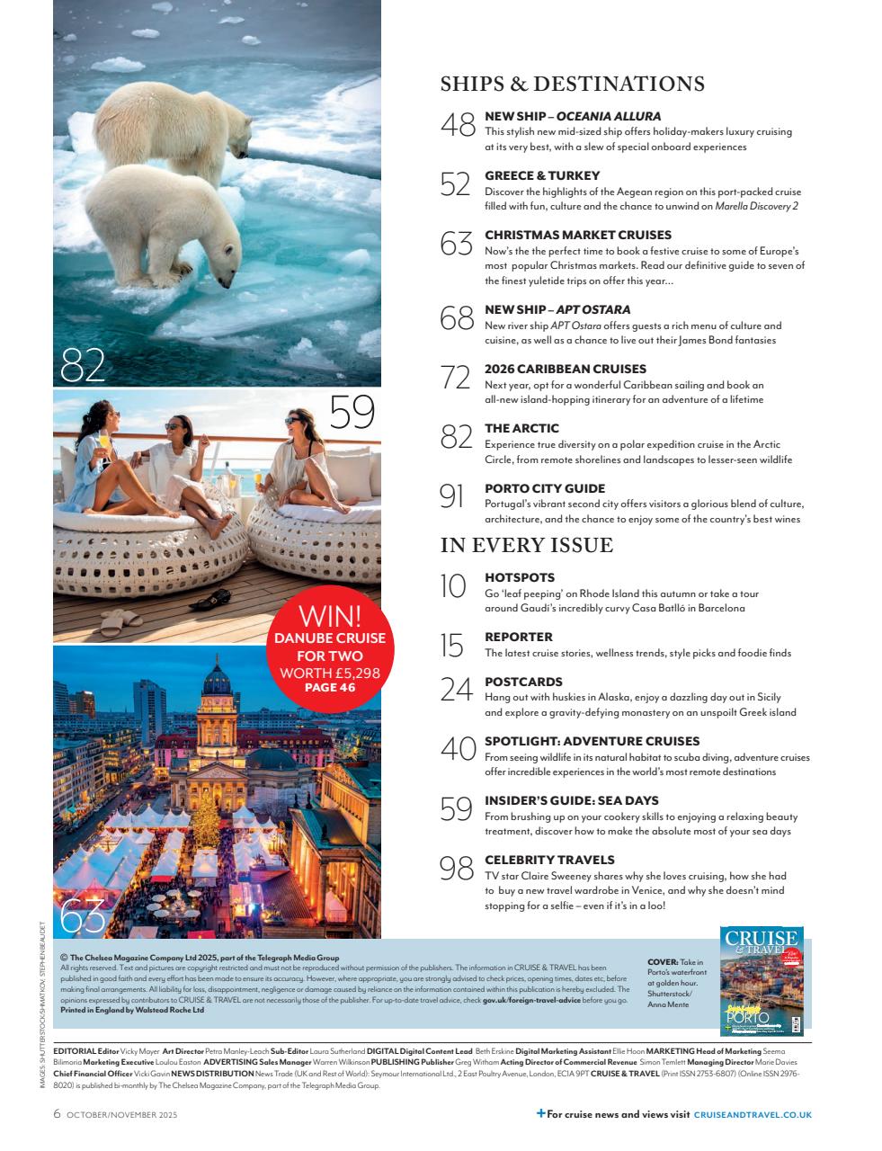 Cruise & Travel Preview Pages