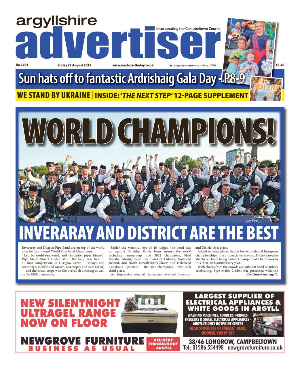 Argyllshire Advertiser Preview Pages