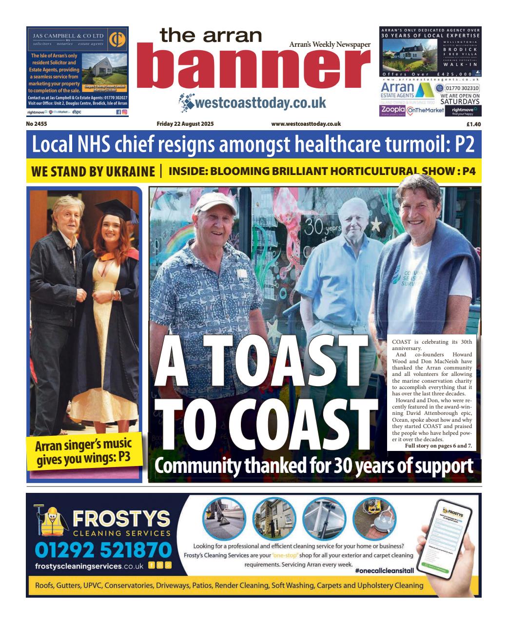 Arran Banner Preview Pages