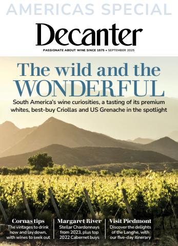Decanter issue September 2025
