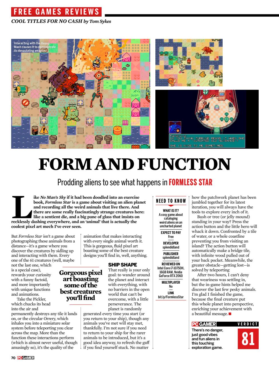 PC Gamer (US Edition) Preview Pages