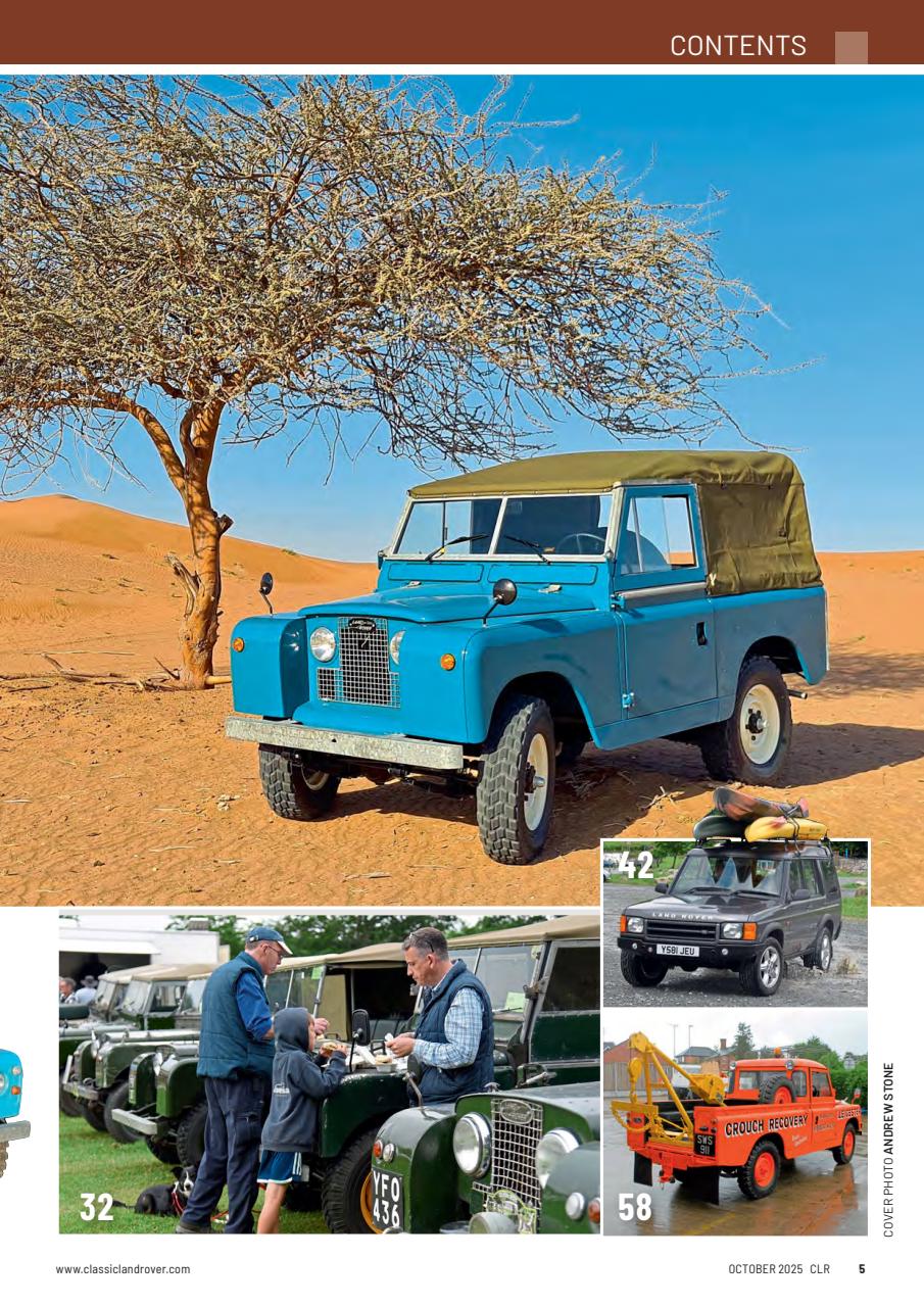 Classic Land Rover Magazine Preview Pages