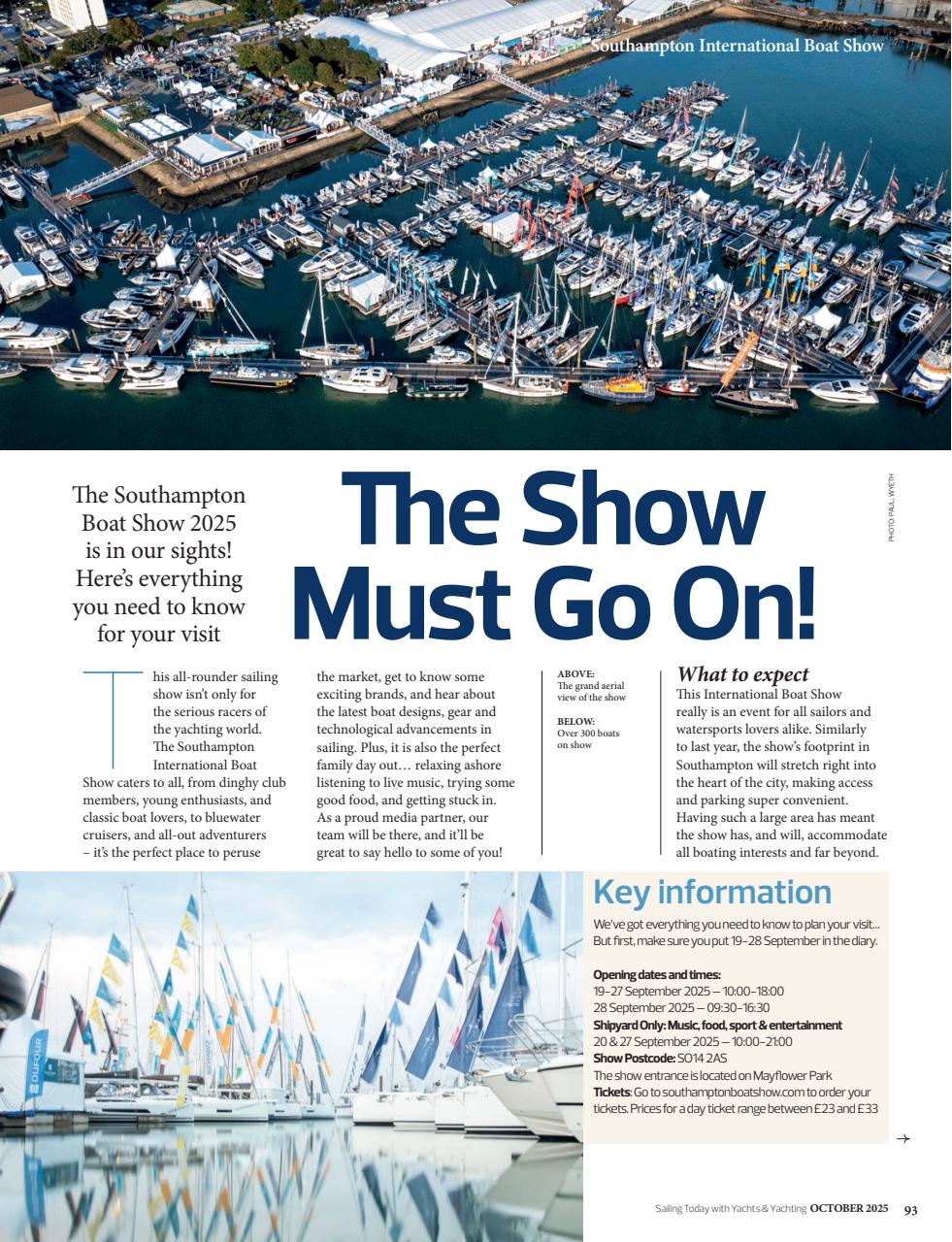 Yachts & Yachting Preview Pages