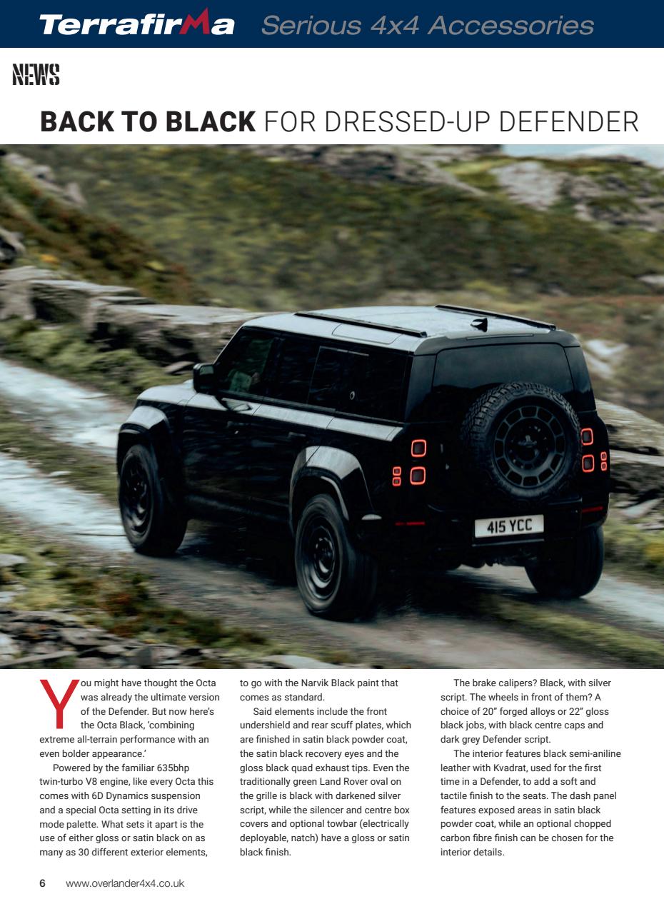 Overlander 4X4 Preview Pages