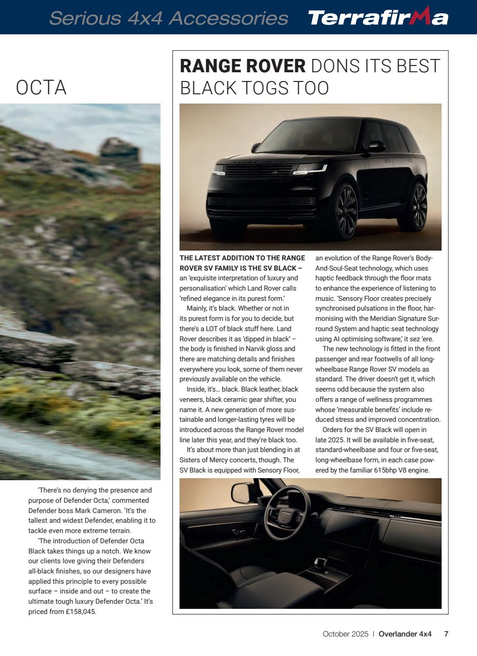 Overlander 4X4 Preview Pages