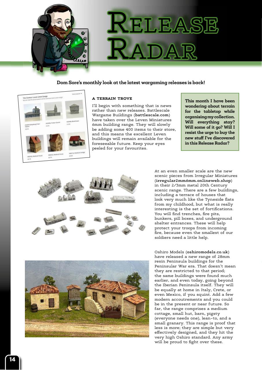 Wargames Illustrated Preview Pages