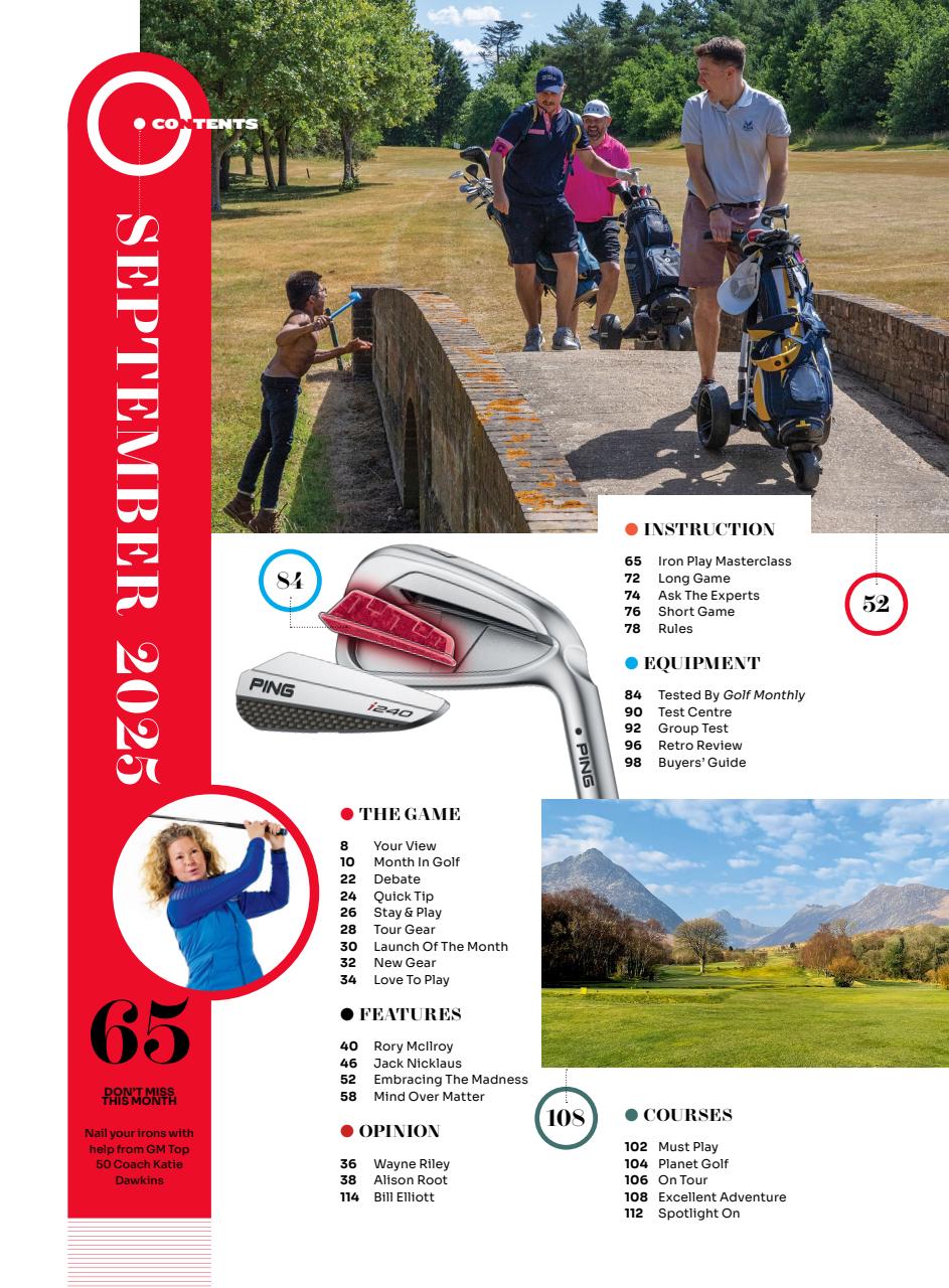 Golf Monthly Preview Pages