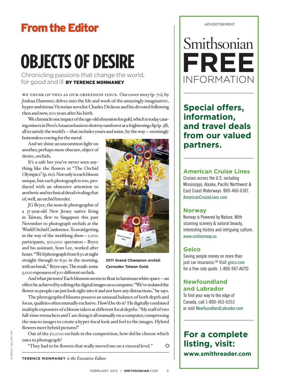 Smithsonian Magazine Preview Pages