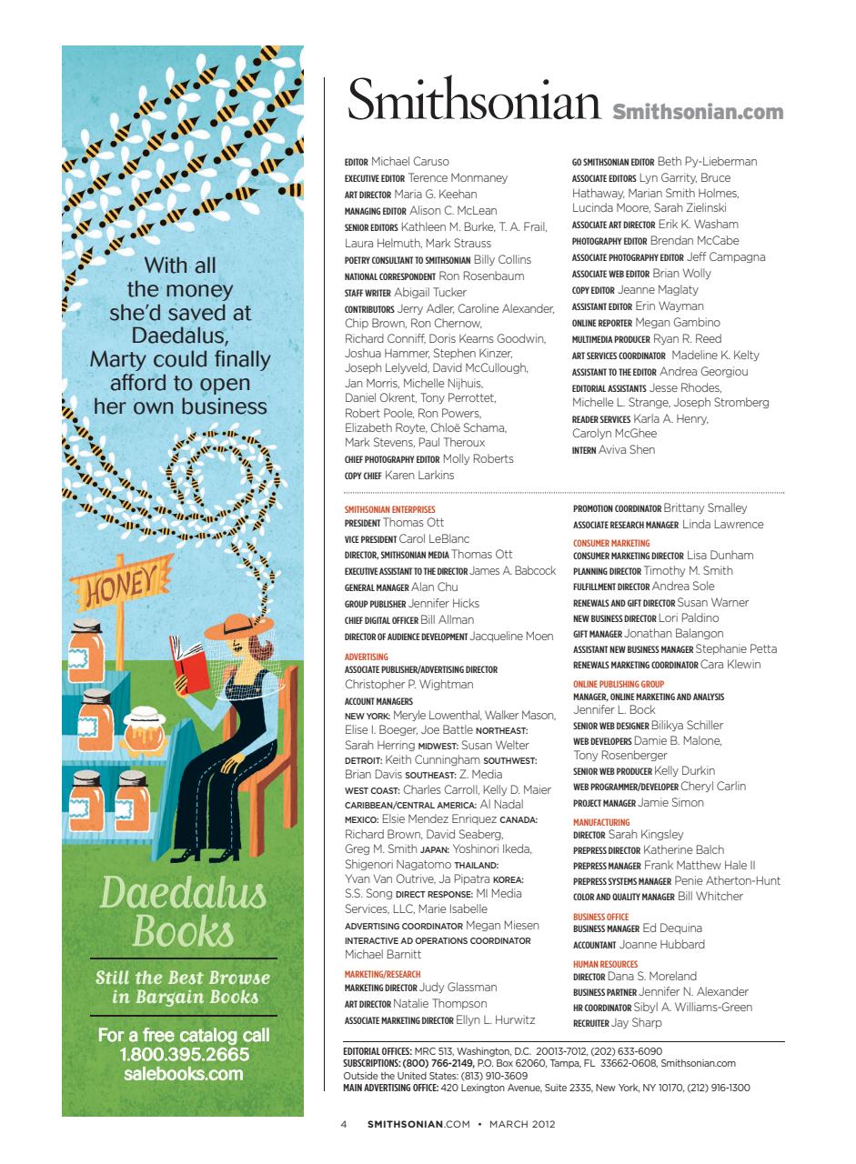 Smithsonian Magazine Preview Pages