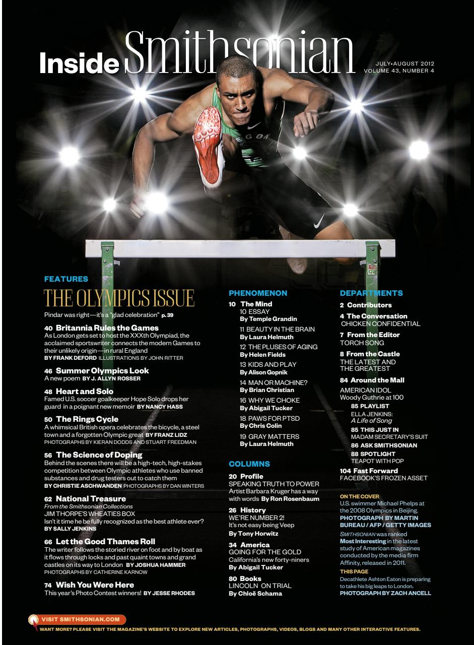 Smithsonian Magazine Preview Pages