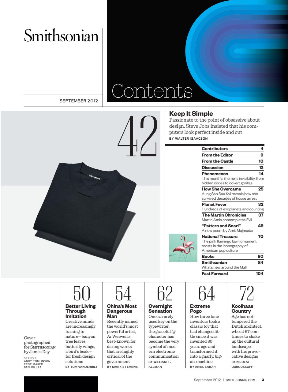 Smithsonian Magazine Preview Pages