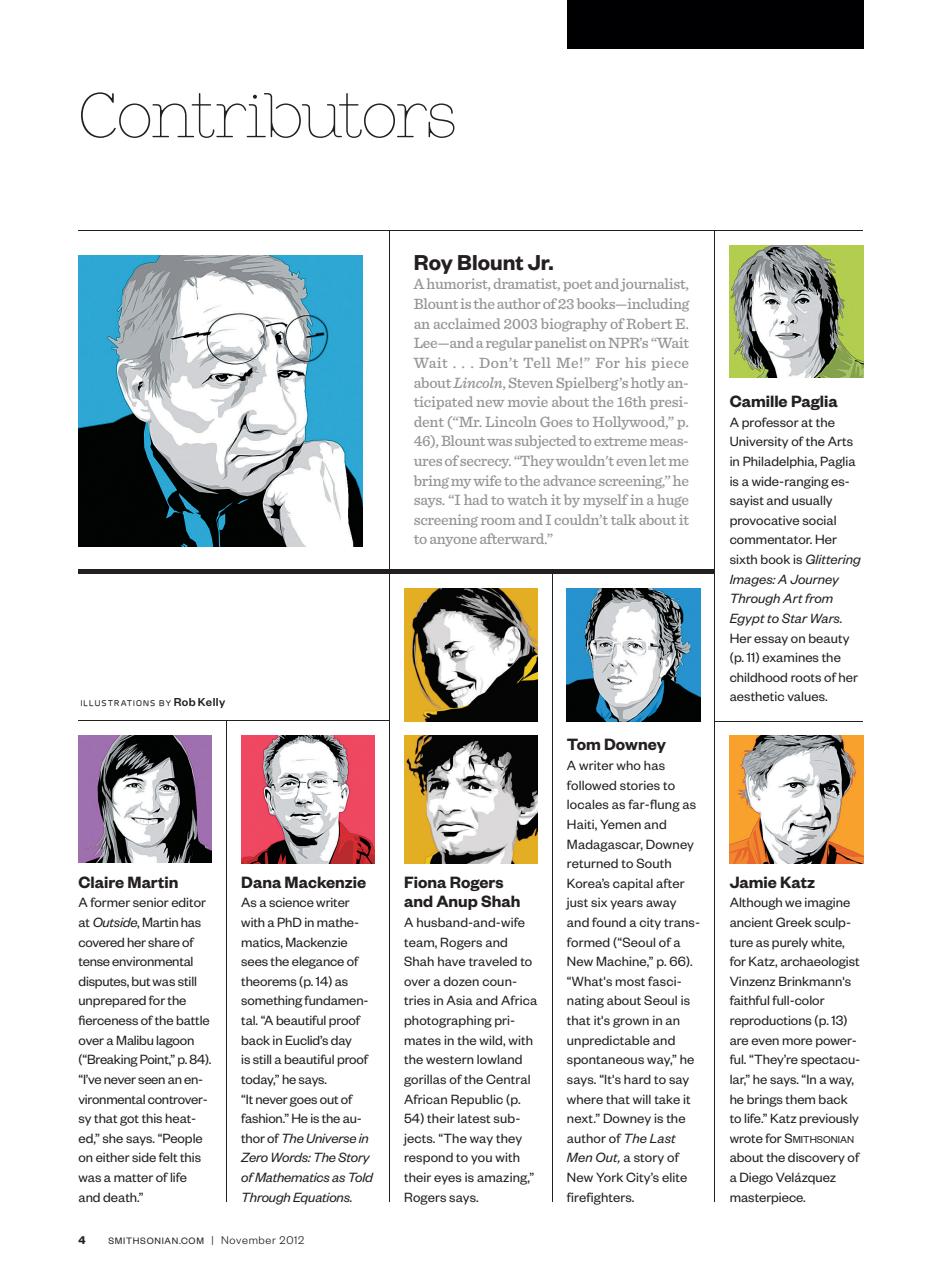 Smithsonian Magazine Preview Pages