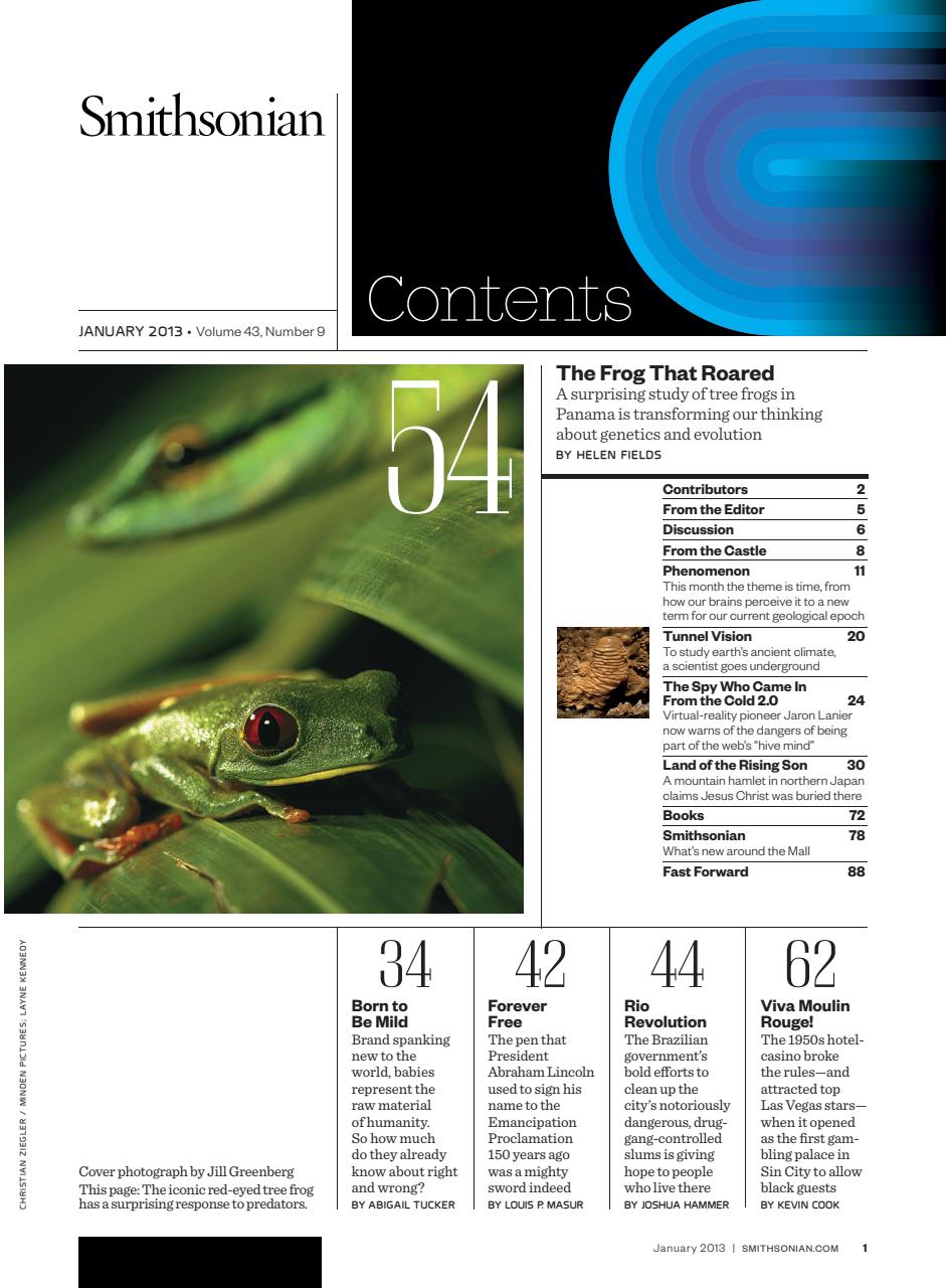Smithsonian Magazine Preview Pages
