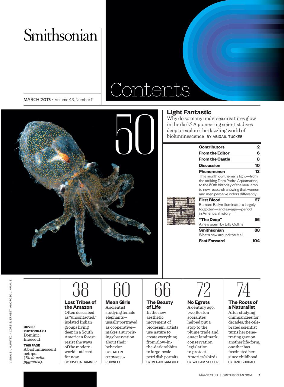 Smithsonian Magazine Preview Pages