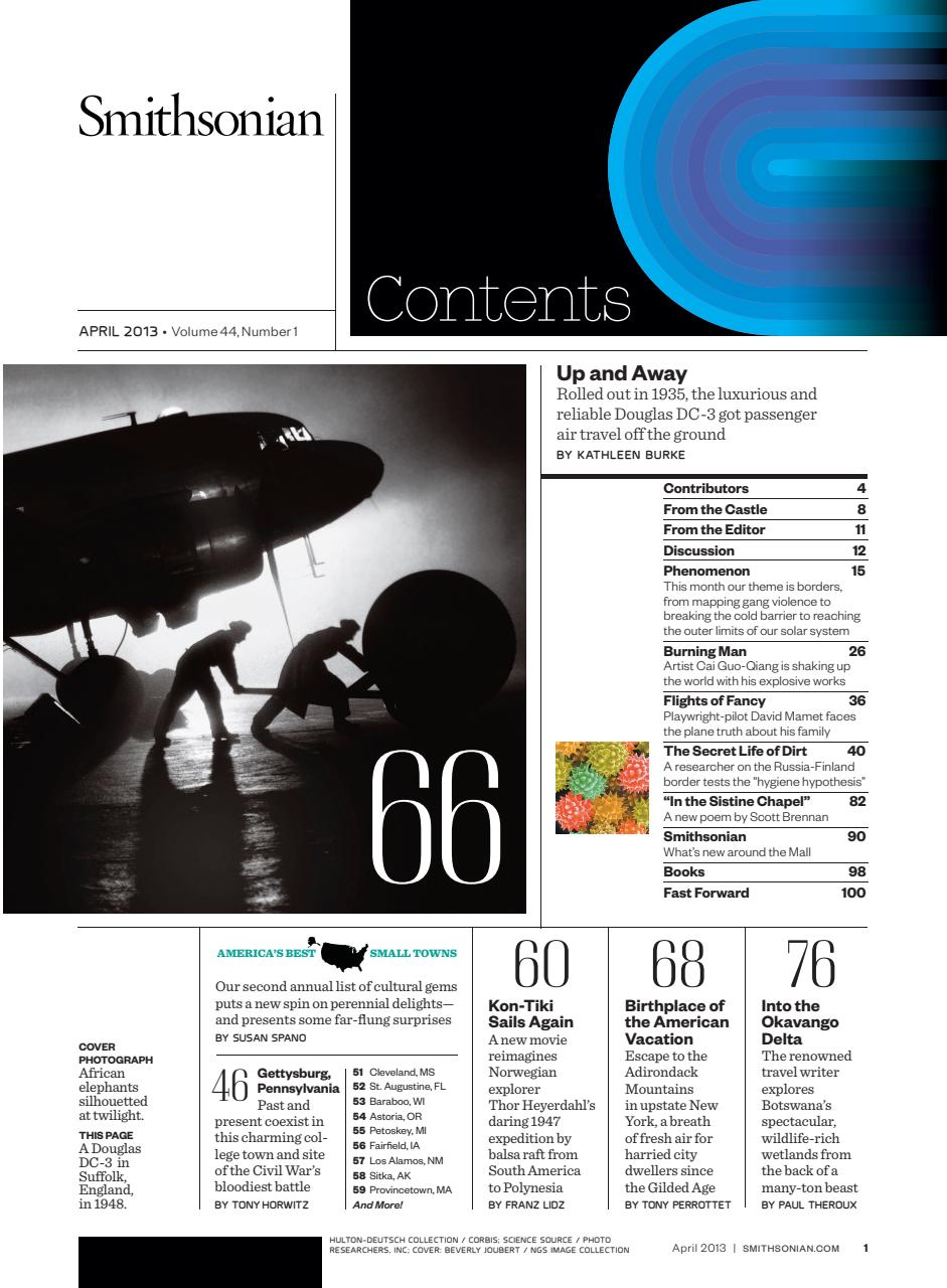 Smithsonian Magazine Preview Pages