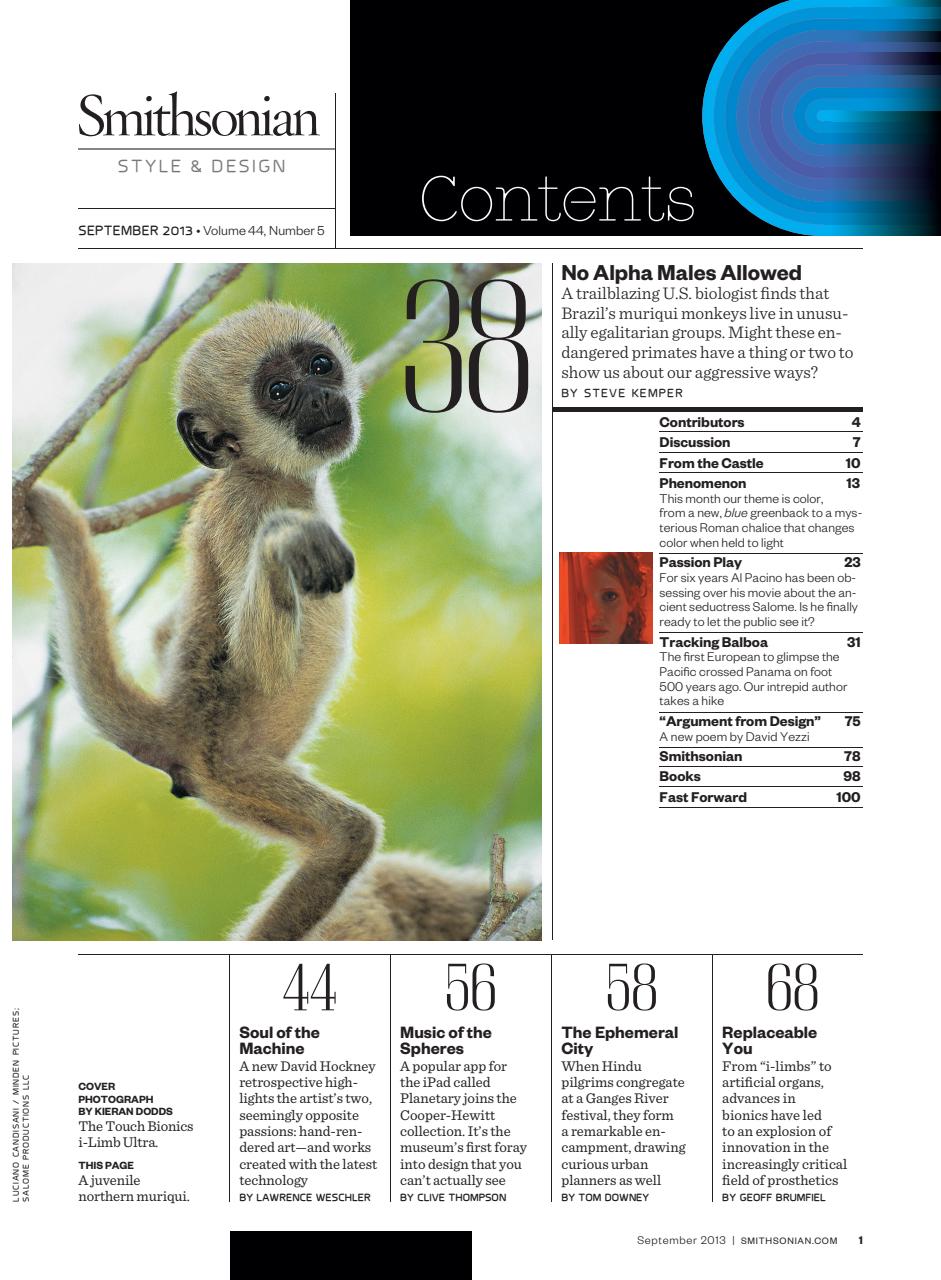 Smithsonian Magazine Preview Pages