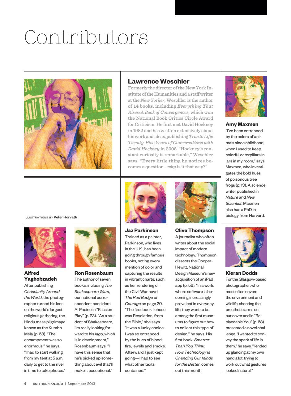 Smithsonian Magazine Preview Pages