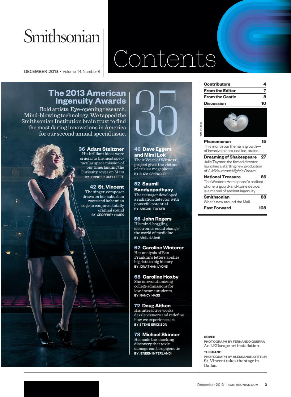 Smithsonian Magazine Preview Pages