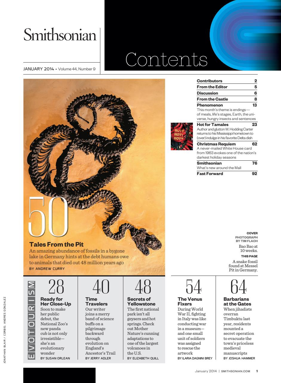 Smithsonian Magazine Preview Pages