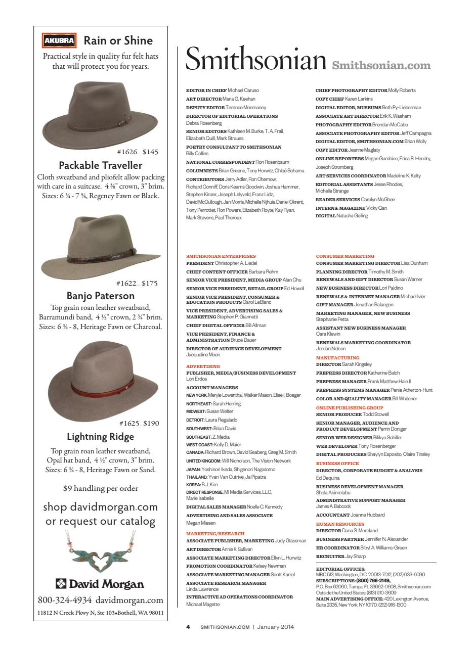 Smithsonian Magazine Preview Pages