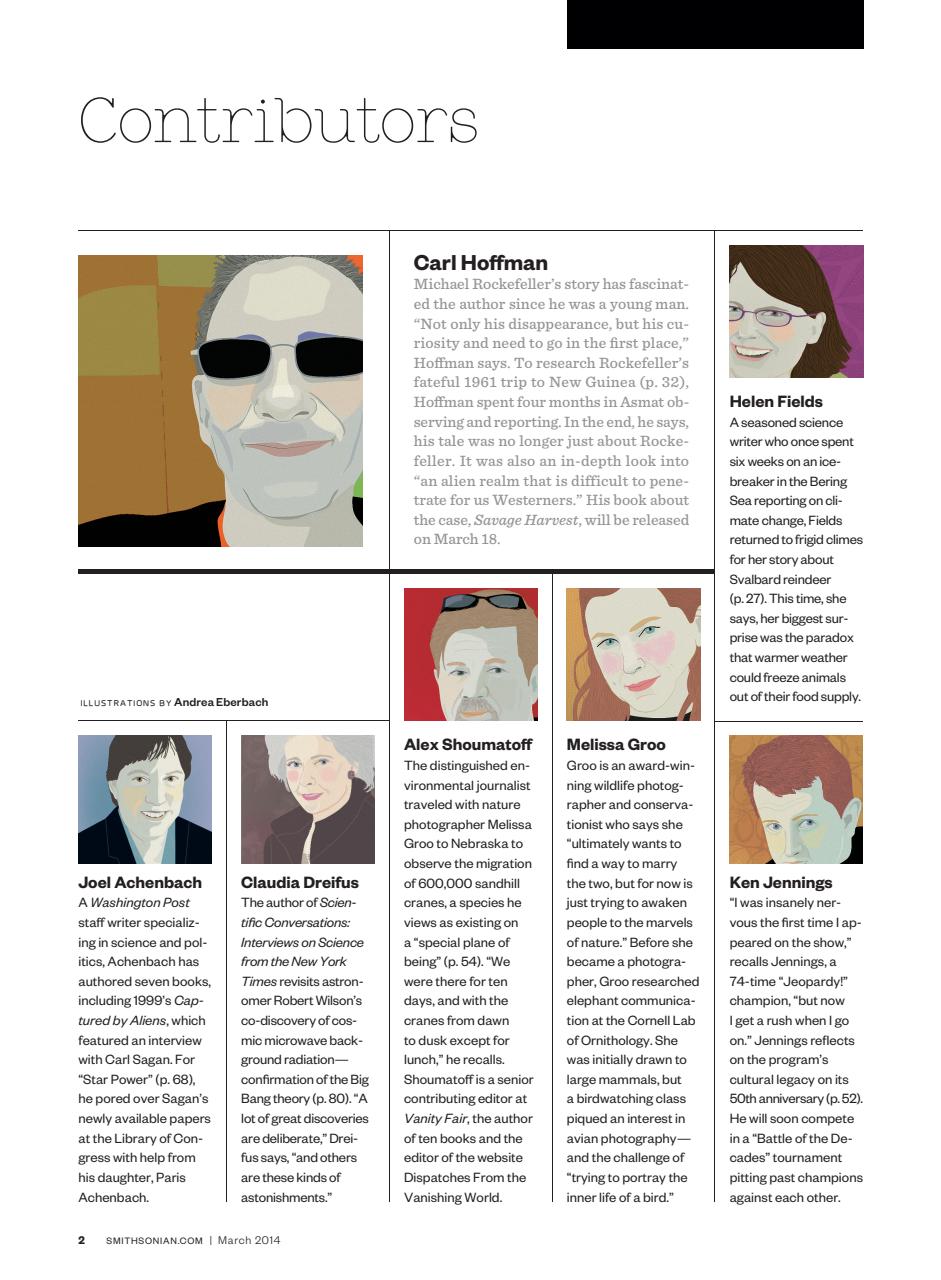 Smithsonian Magazine Preview Pages