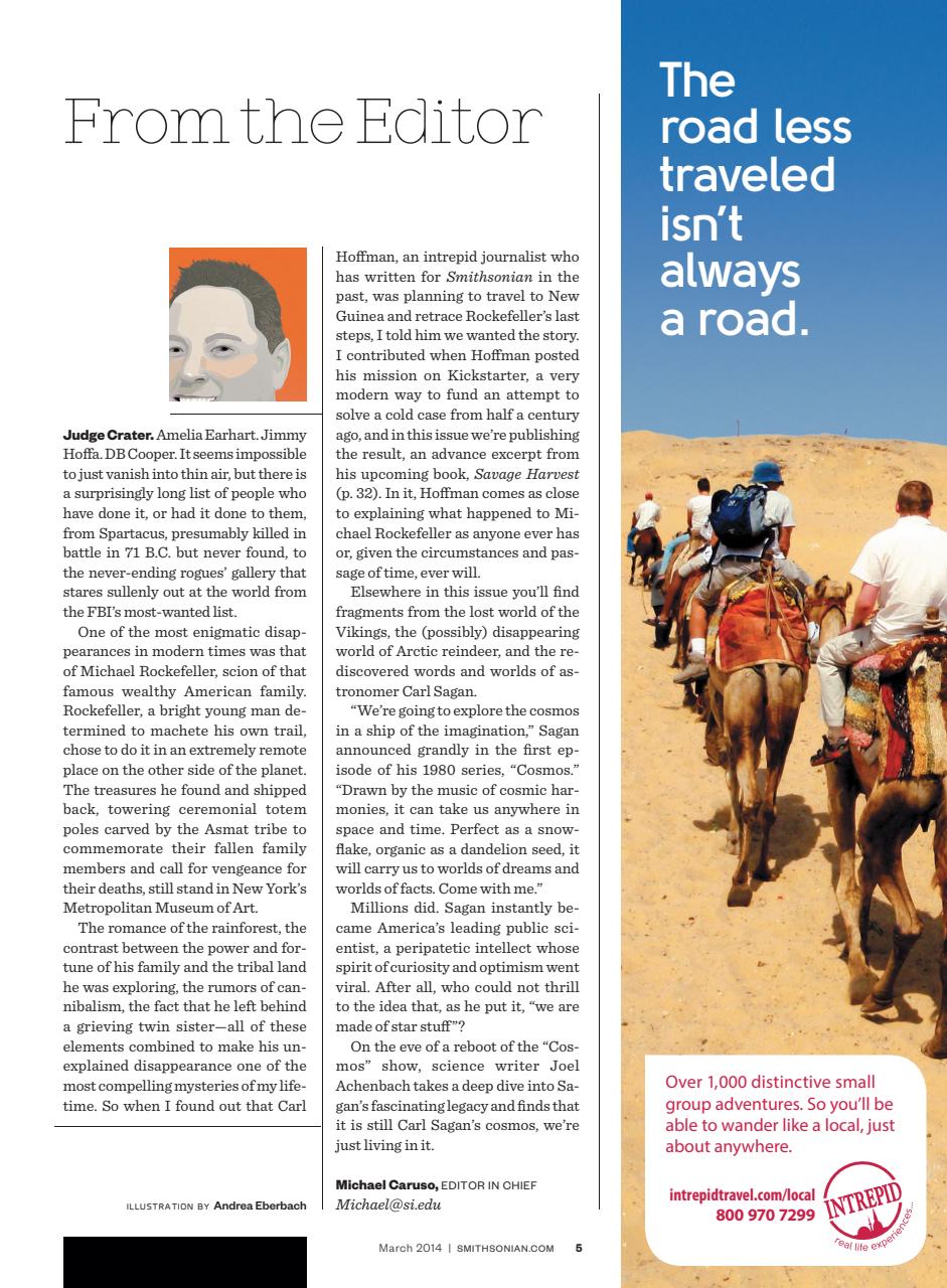 Smithsonian Magazine Preview Pages