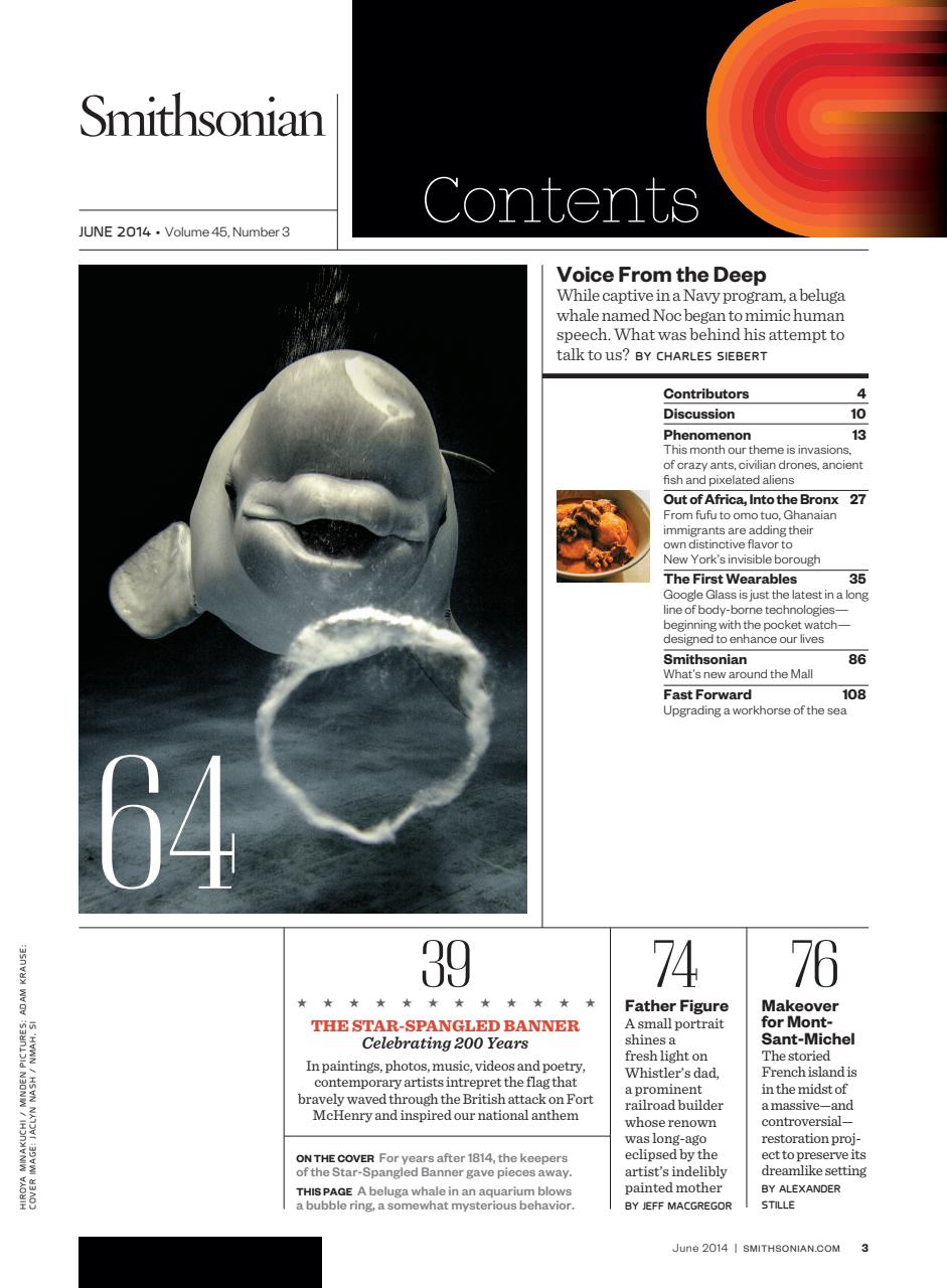 Smithsonian Magazine Preview Pages