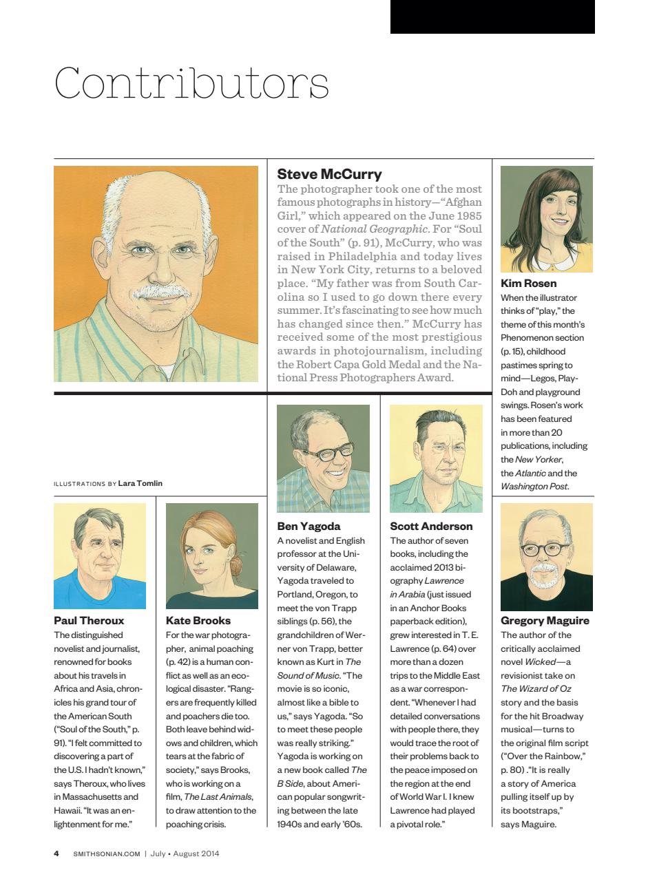 Smithsonian Magazine Preview Pages