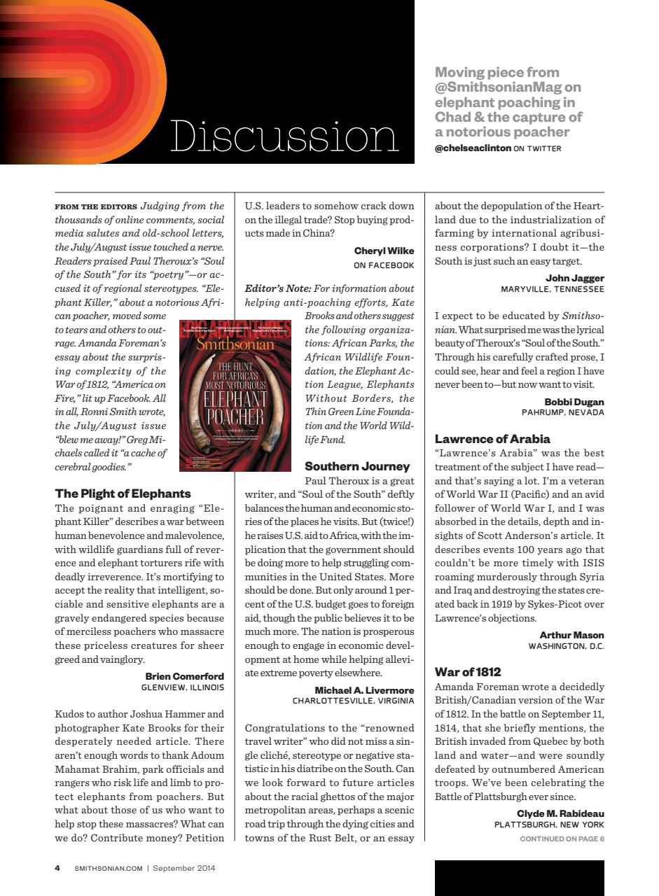 Smithsonian Magazine Preview Pages