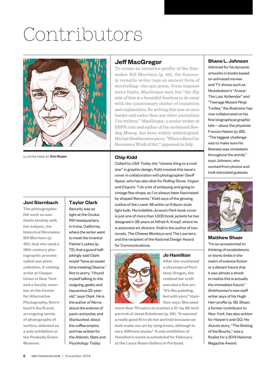 Smithsonian Magazine Preview Pages