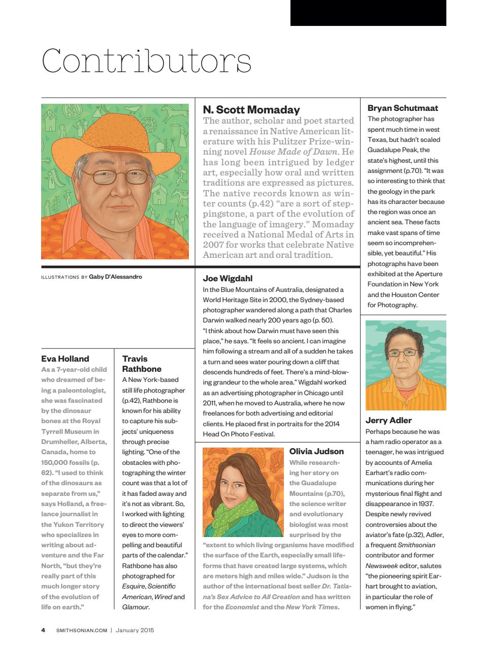 Smithsonian Magazine Preview Pages