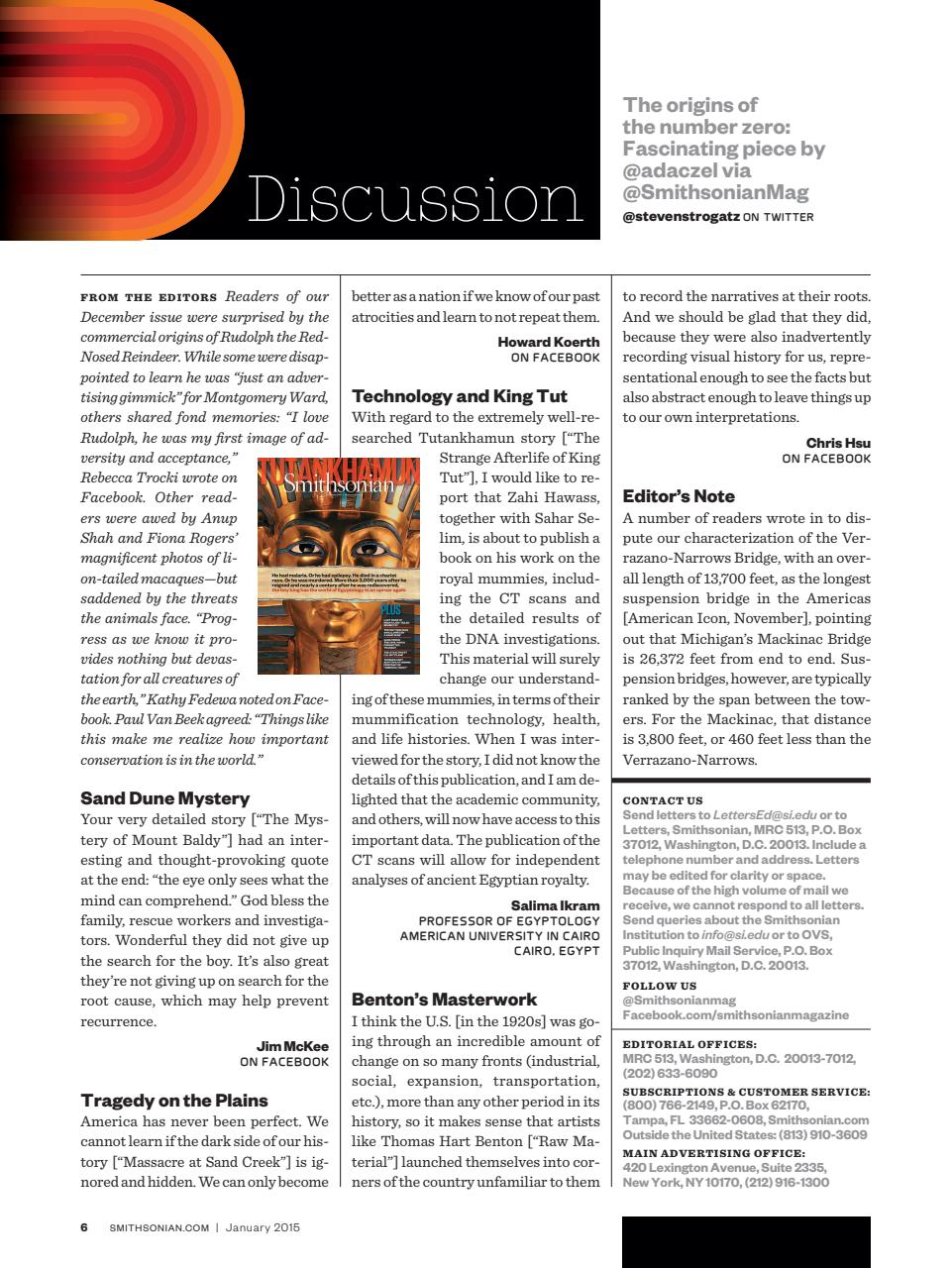 Smithsonian Magazine Preview Pages