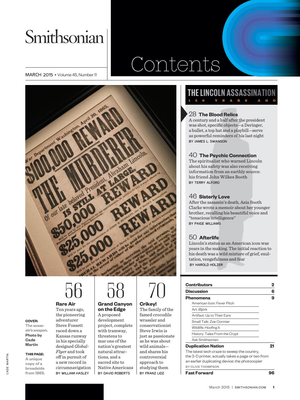 Smithsonian Magazine Preview Pages