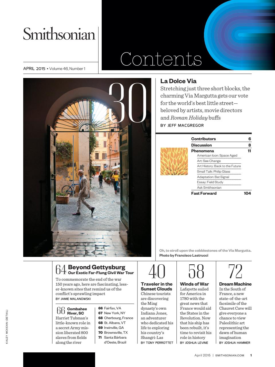 Smithsonian Magazine Preview Pages